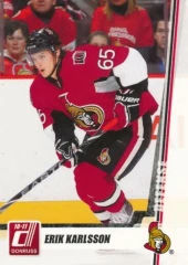 2010-11 Donruss Panini Erik Karlsson #216 Ottawa Senators